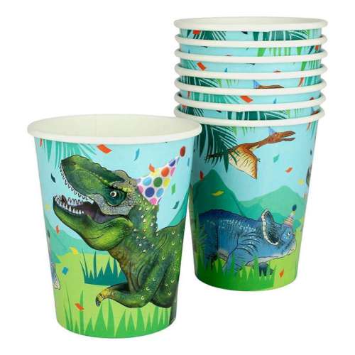 Dinosaur Party Cups - Click Image to Close